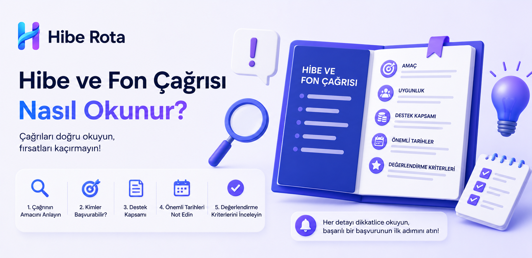 Hibe ve fon çağrısı nasıl okunur?